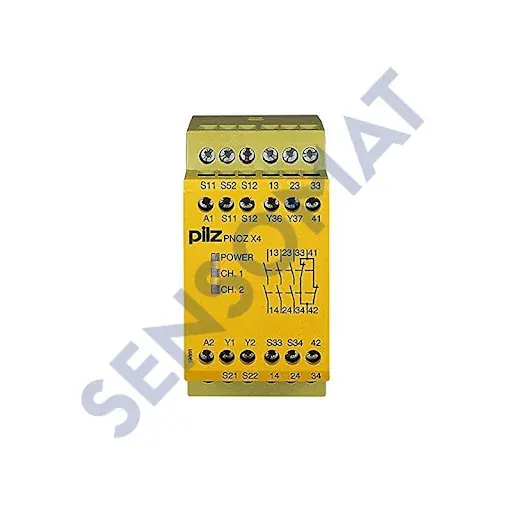 PILZ PNOZ X4 24VDC-3n/o 1n/c