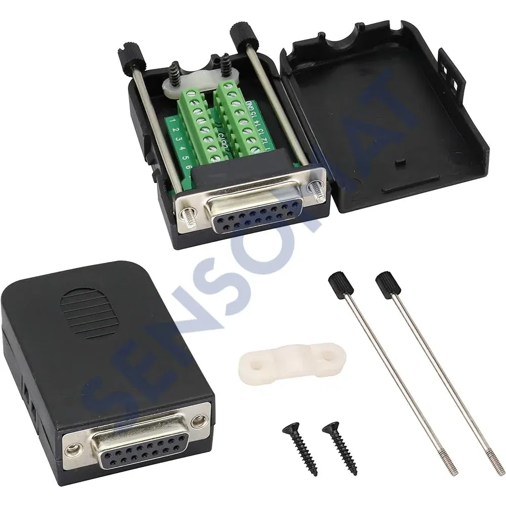 VİDA BAĞLANTILI DİŞİ 15PİN SOKET D-SUB15