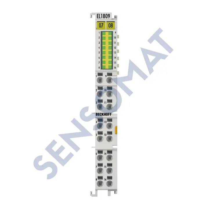 BECKHOFF EL1809 EtherCAT 16 Kanallı Digital İnput Modulü