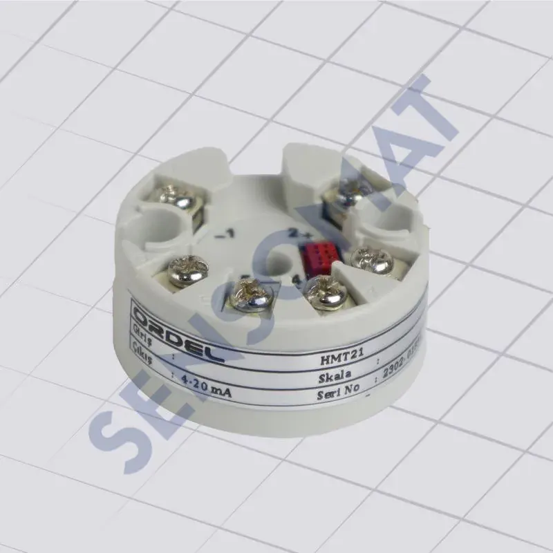 ORDEL HMT21 Kafalı Tip PT100 Ve Termokupl Sinyal Dönüştürücü