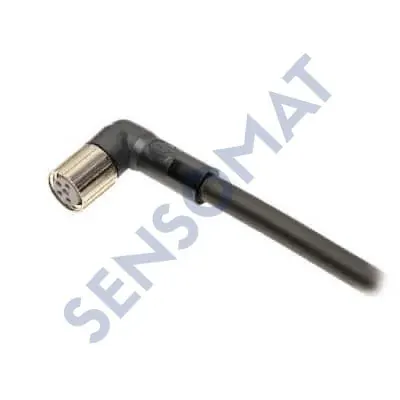 Omron xs3f-m8pur4a10m M8 4Pin Dirsek Sensör Kablosu 10MT