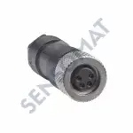 XZCC8FDM30S M8 3PİN DÜZ DİŞİ KONNEKTÖR