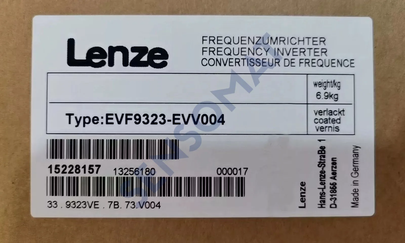 EVF9323-EVV004 servo drive