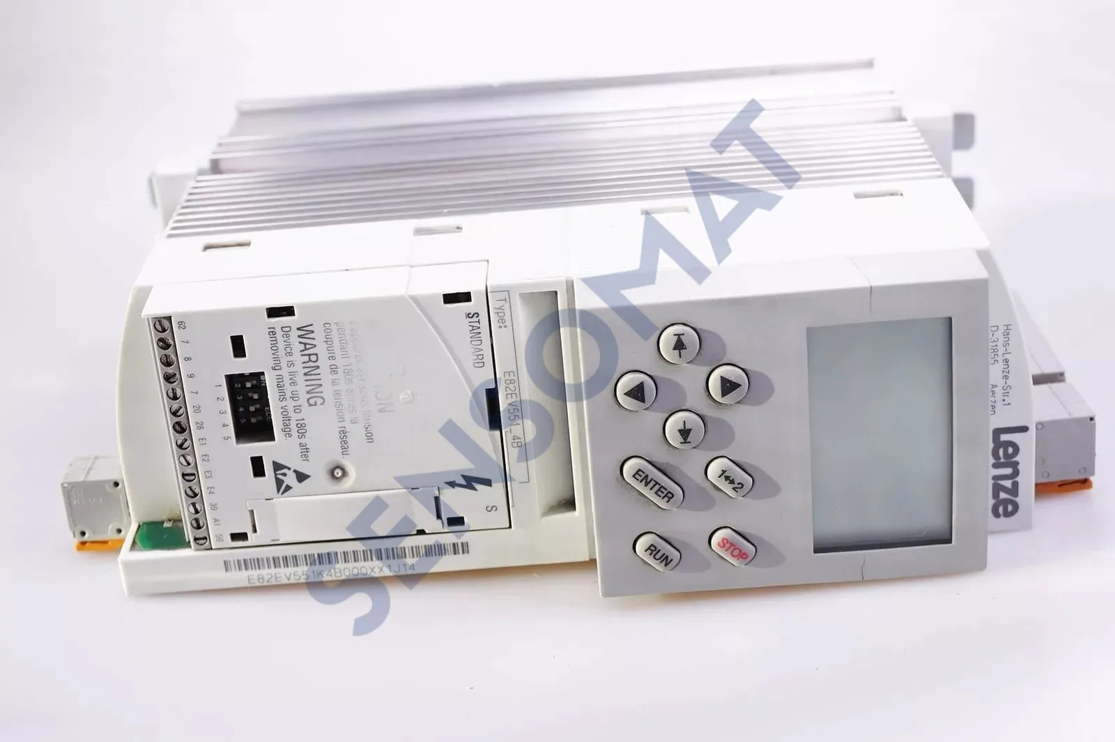 Lenze 0.55 Kw Frequency Converter E82EV551_4B 000XX1J14