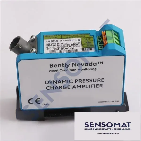 350500-00-00-00-11-00 | Bently Nevada Dynamic Pressure Charge Amplifier - Görsel 1