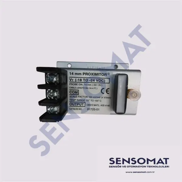81725-01 VT | Bently Nevada Proximitor Sensor