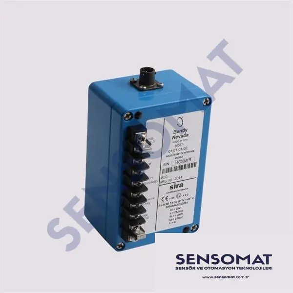 86517-01-01-01-02 | Bently Nevada Acceleration Interface Module