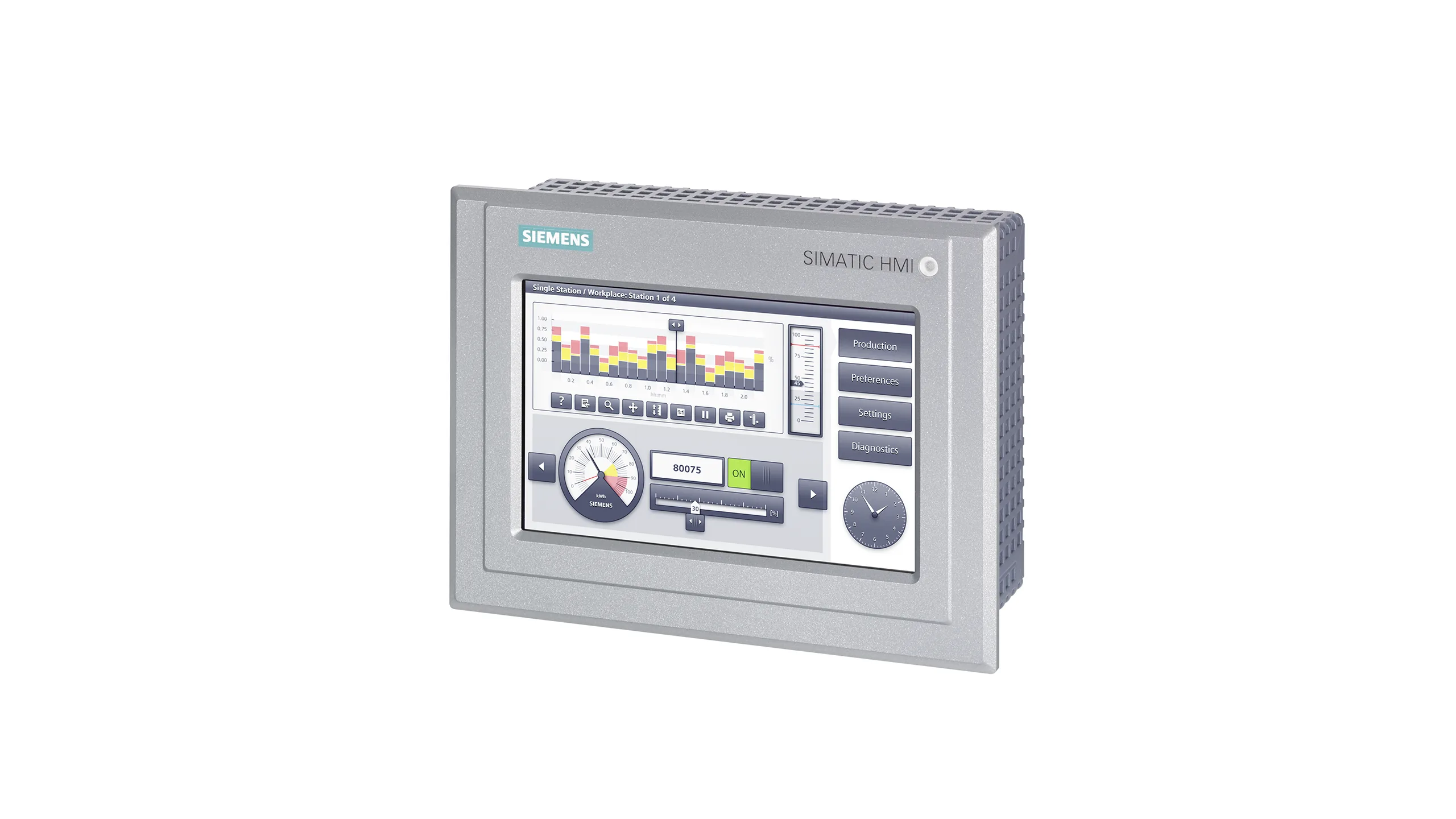 6AG1124-0GC13-2AX0 SIEMENS HMI EKRAN