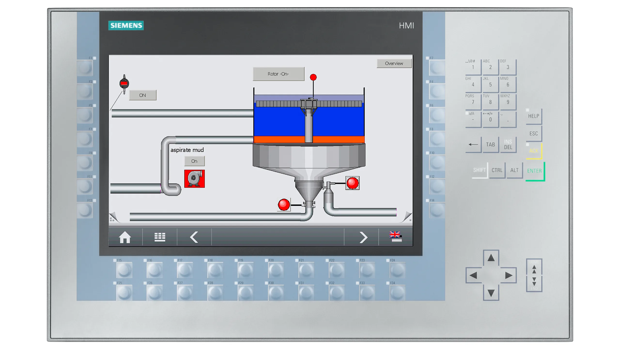 6AG1124-1MC01-4AX0 SIEMENS HMI EKRAN