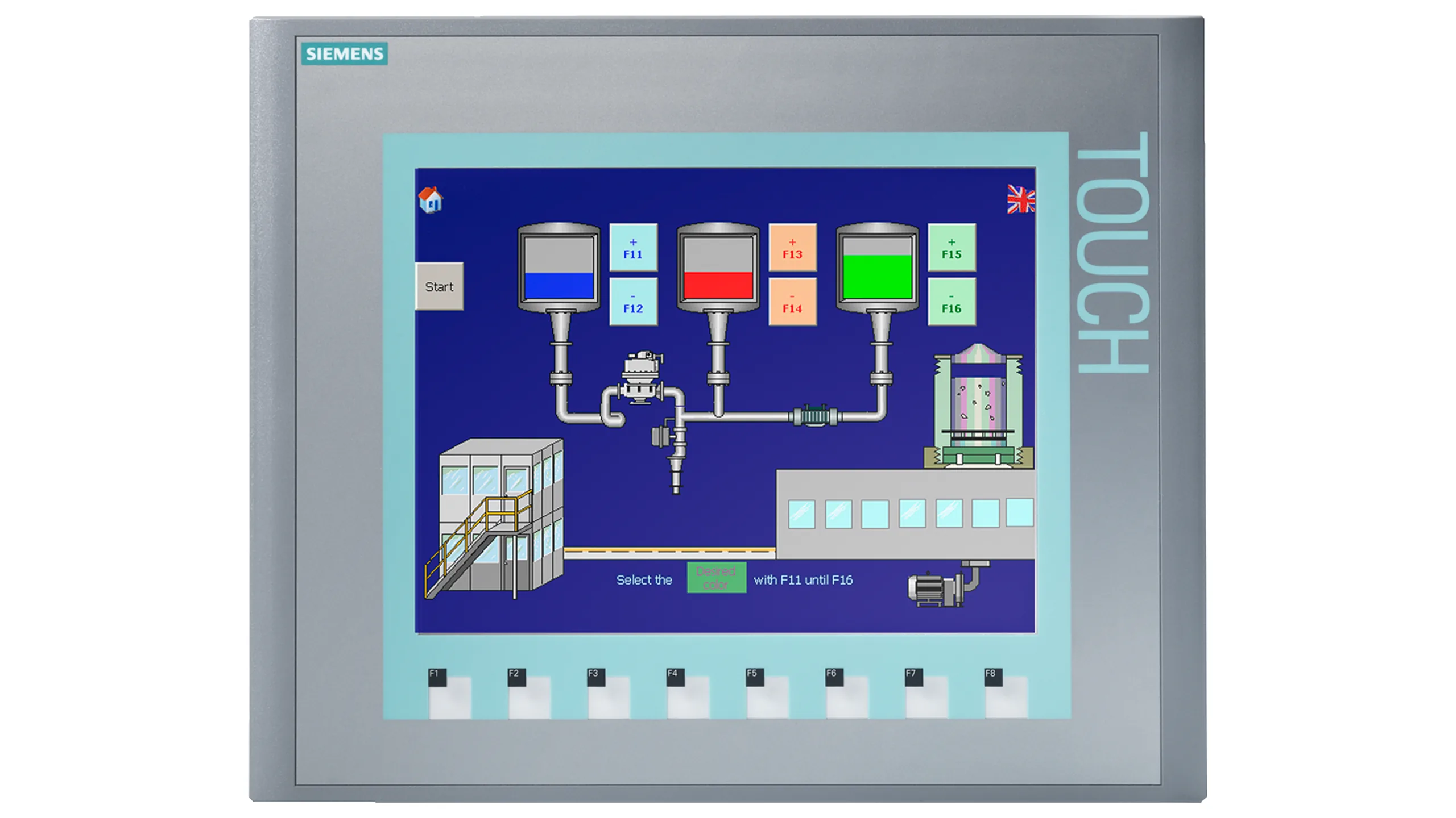 6AG1647-0AE11-4AX0 SIEMENS HMI EKRAN