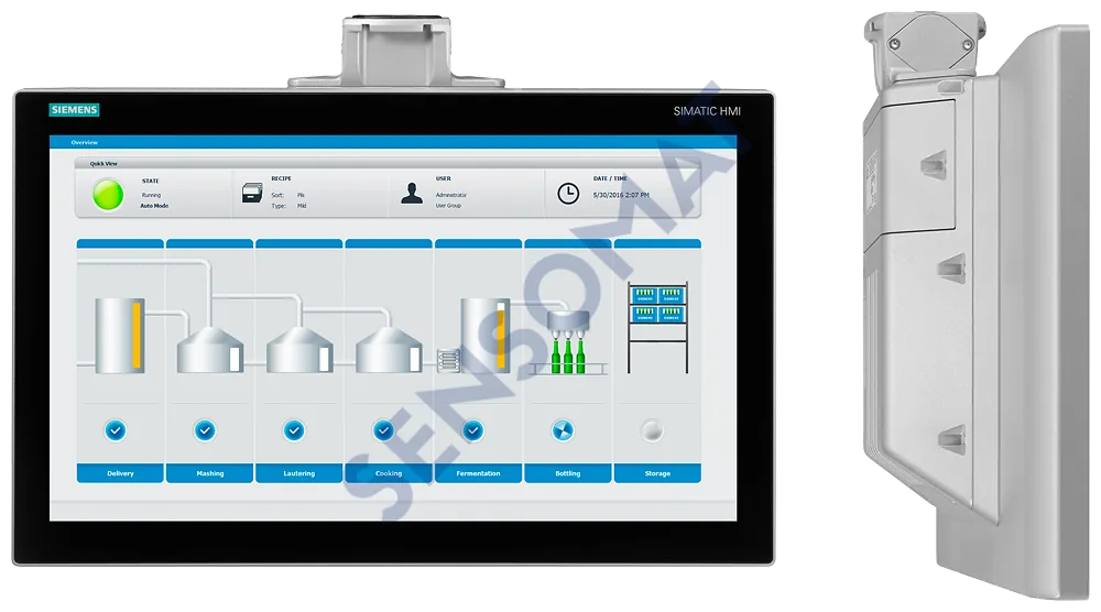 6AV2124-0MC24-0AX0 SIEMENS HMI EKRAN