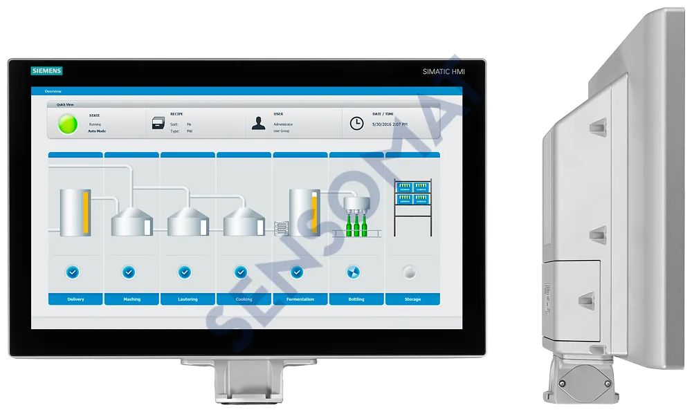 6AV2124-0MC24-1AX0 SIEMENS HMI EKRAN