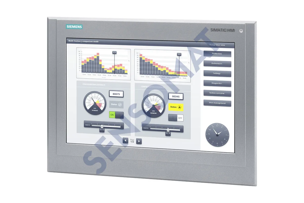 6AV2124-0QC13-0AX0 SIEMENS HMI EKRAN