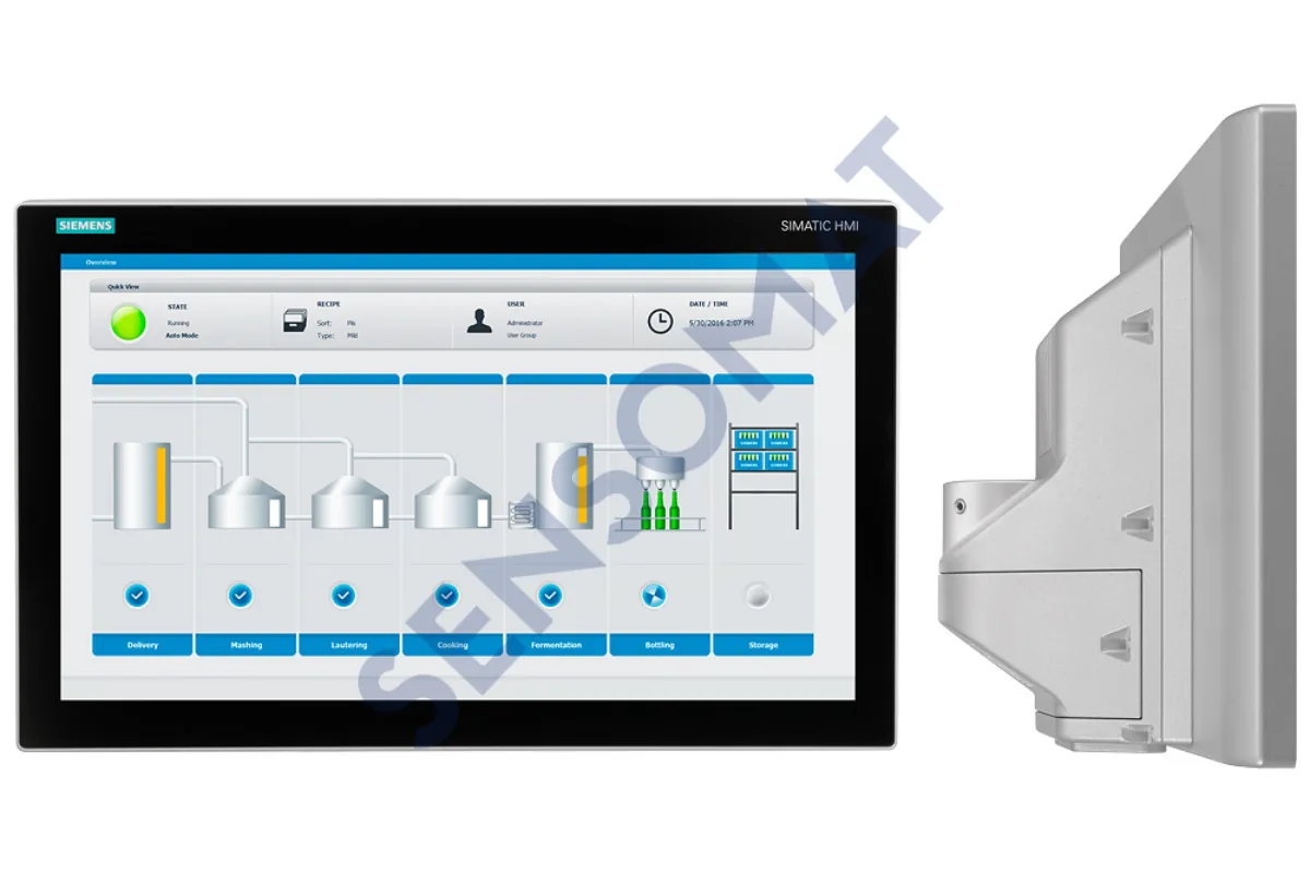 6AV2124-0UC24-0BX0 SIEMENS HMI EKRAN