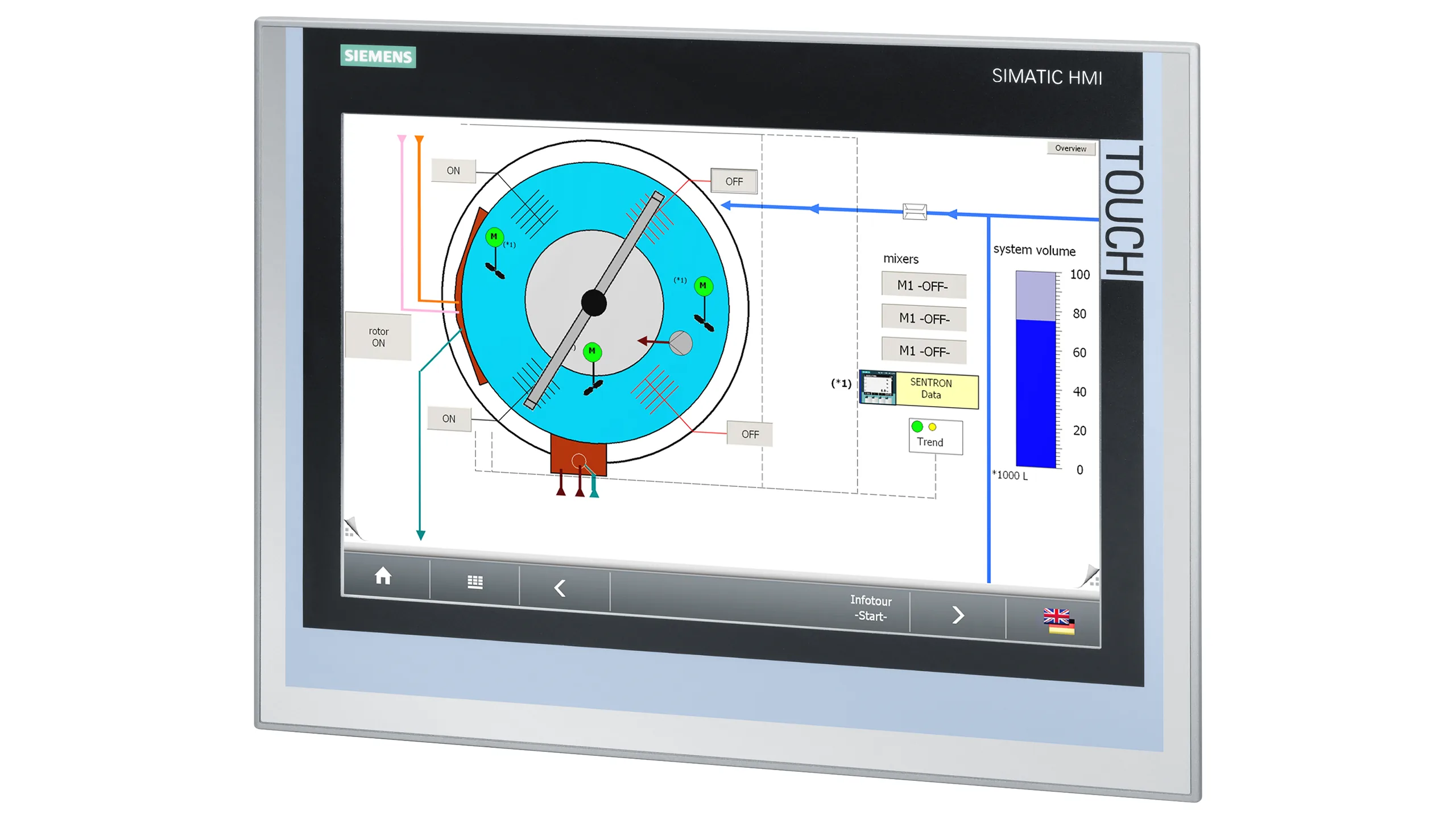 6AV6646-7BA00-0AA0 SIEMENS HMI EKRAN