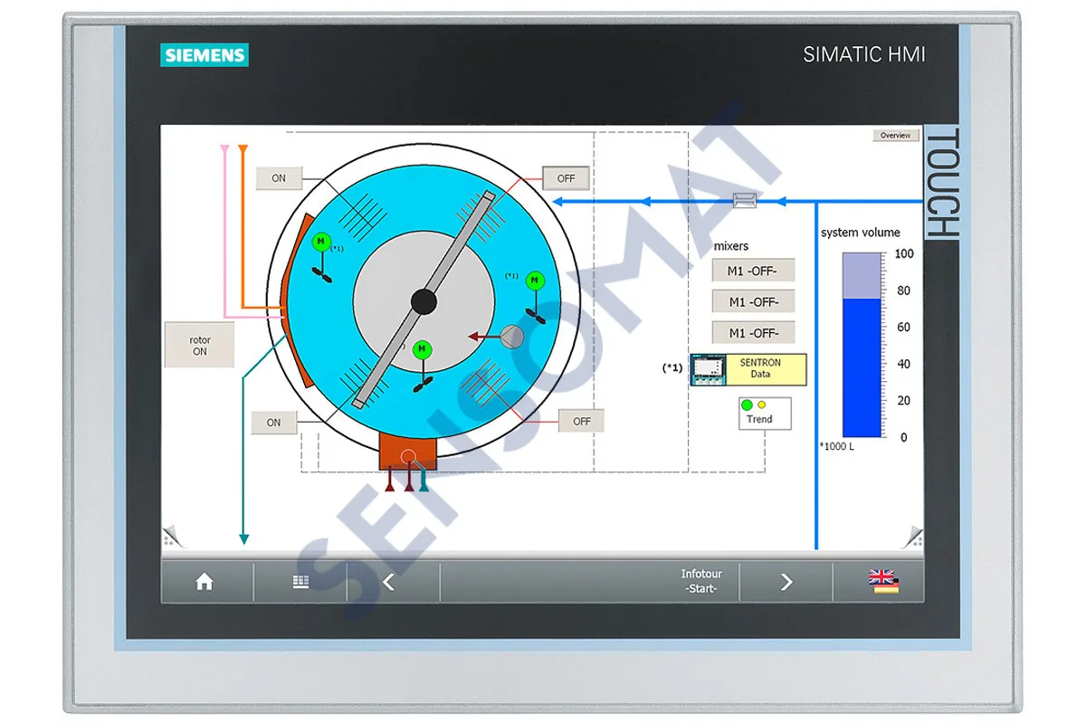 6AV6646-1AA22-0AX0 SIEMENS HMI EKRAN