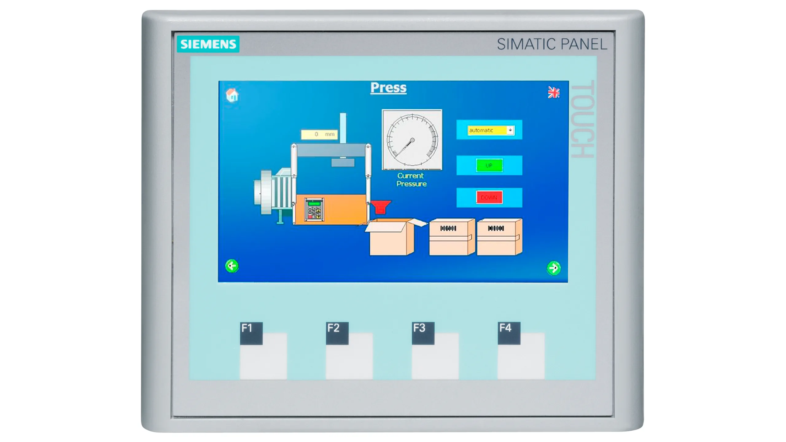 6AV6647-0AK11-3AX1 SIEMENS HMI EKRAN