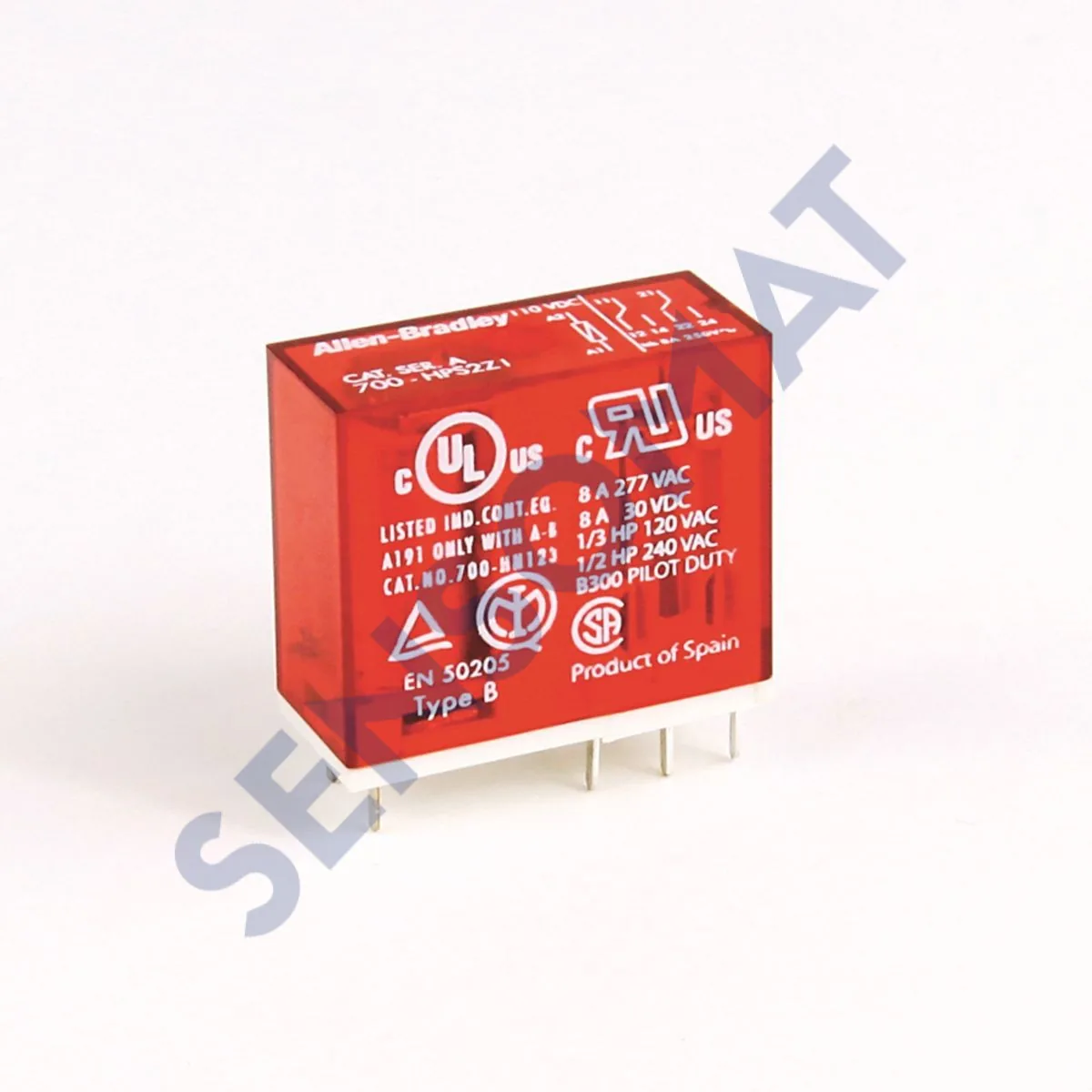 700-HPS2Z24 Allen-Bradley 24V DPDT PCB Style