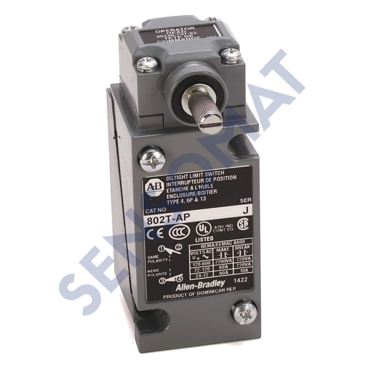 802T-AP Allen-Bradley LIMIT SWITCH NMA4-13