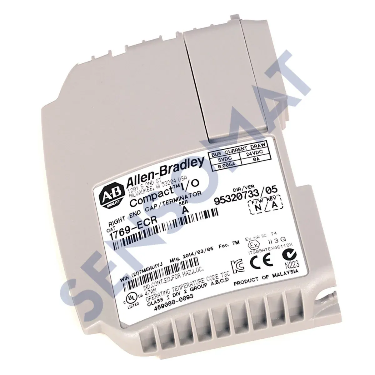 1769-ECR Allen-Bradley CompactLogix Right End