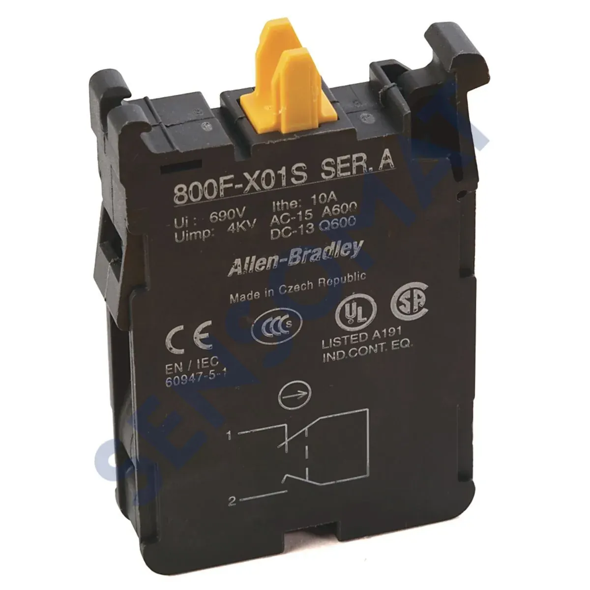 800F-X01S Allen-Bradley 22mm Contact Block 80