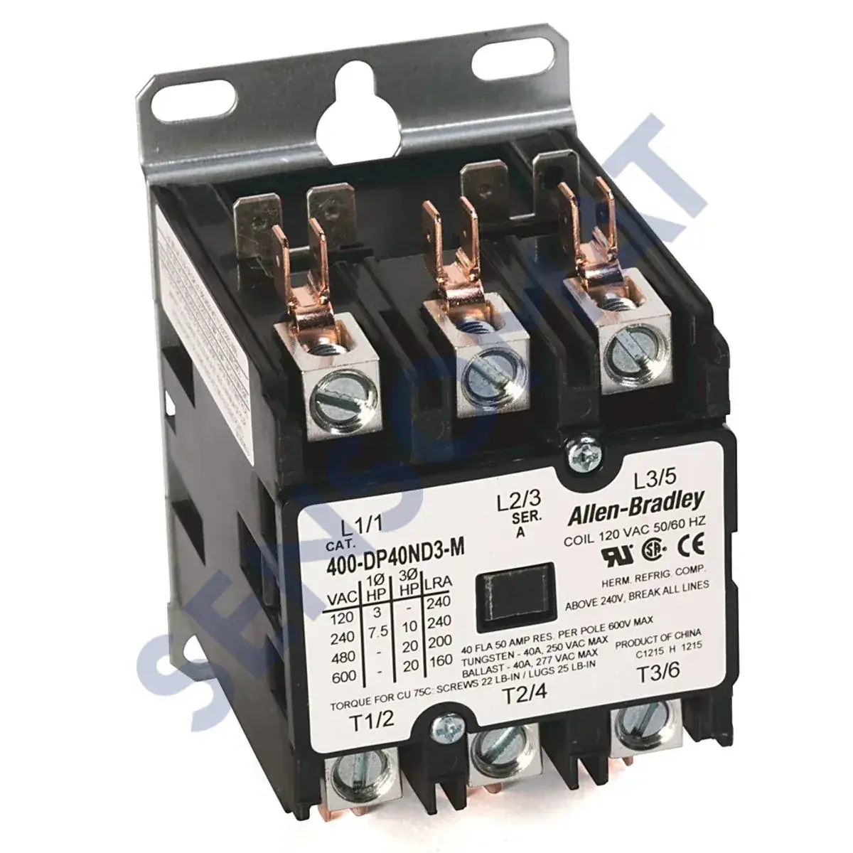 400-DP40ND3 Allen-Bradley 40 Amp Definite Pur
