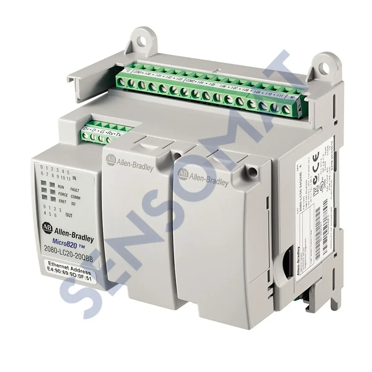 2080-LC20-20QWB Allen-Bradley Micro820 20 I/O