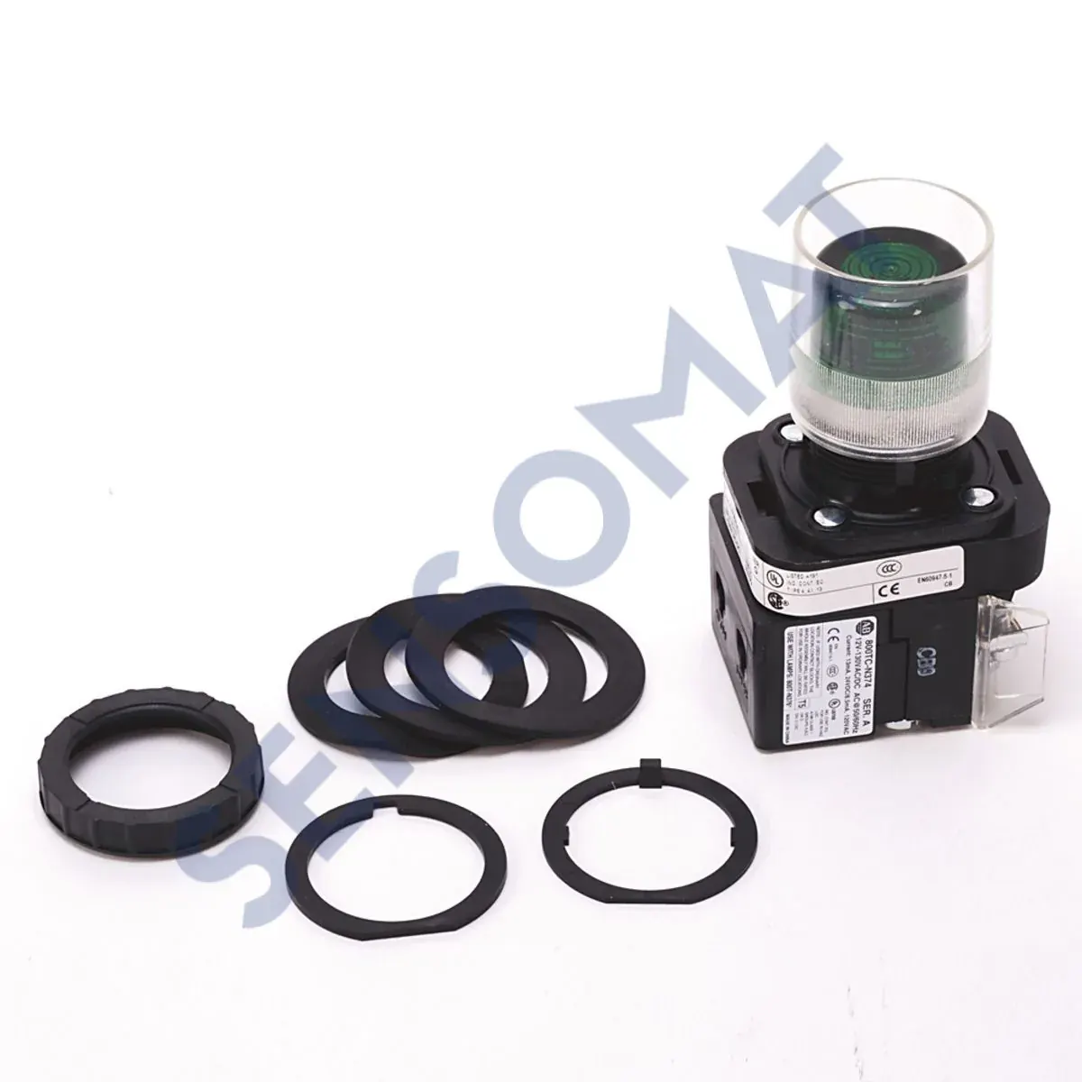 800H-QRAH2G Allen-Bradley 30mm Momentary Push