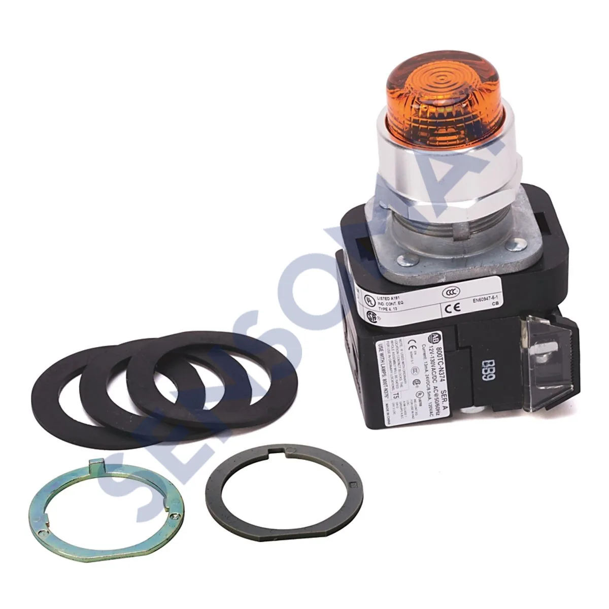 800TC-QBH2AD1 Allen-Bradley 30mm Momentary Pu