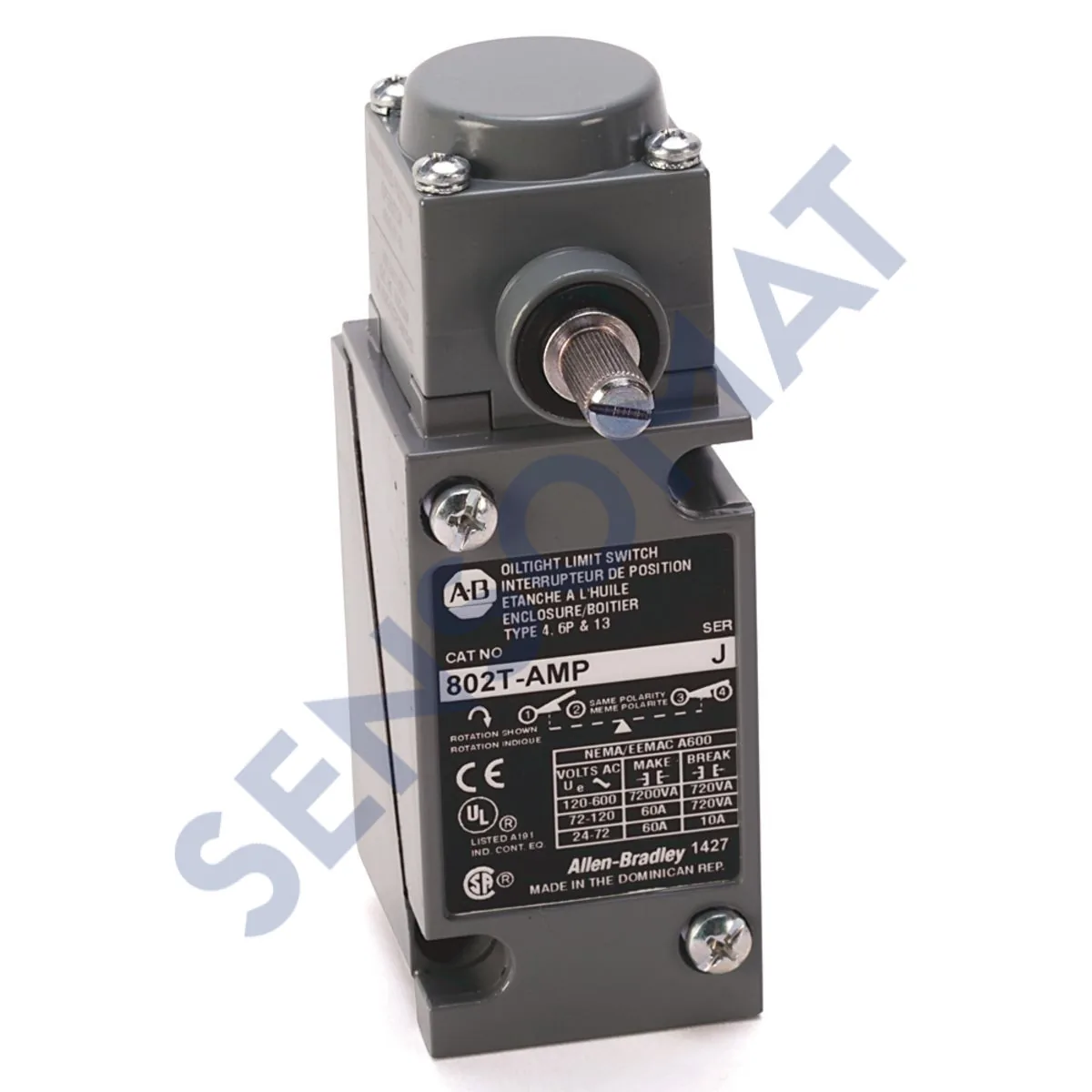 802T-NPTPV Allen-Bradley PLUG-IN OILTIGHT