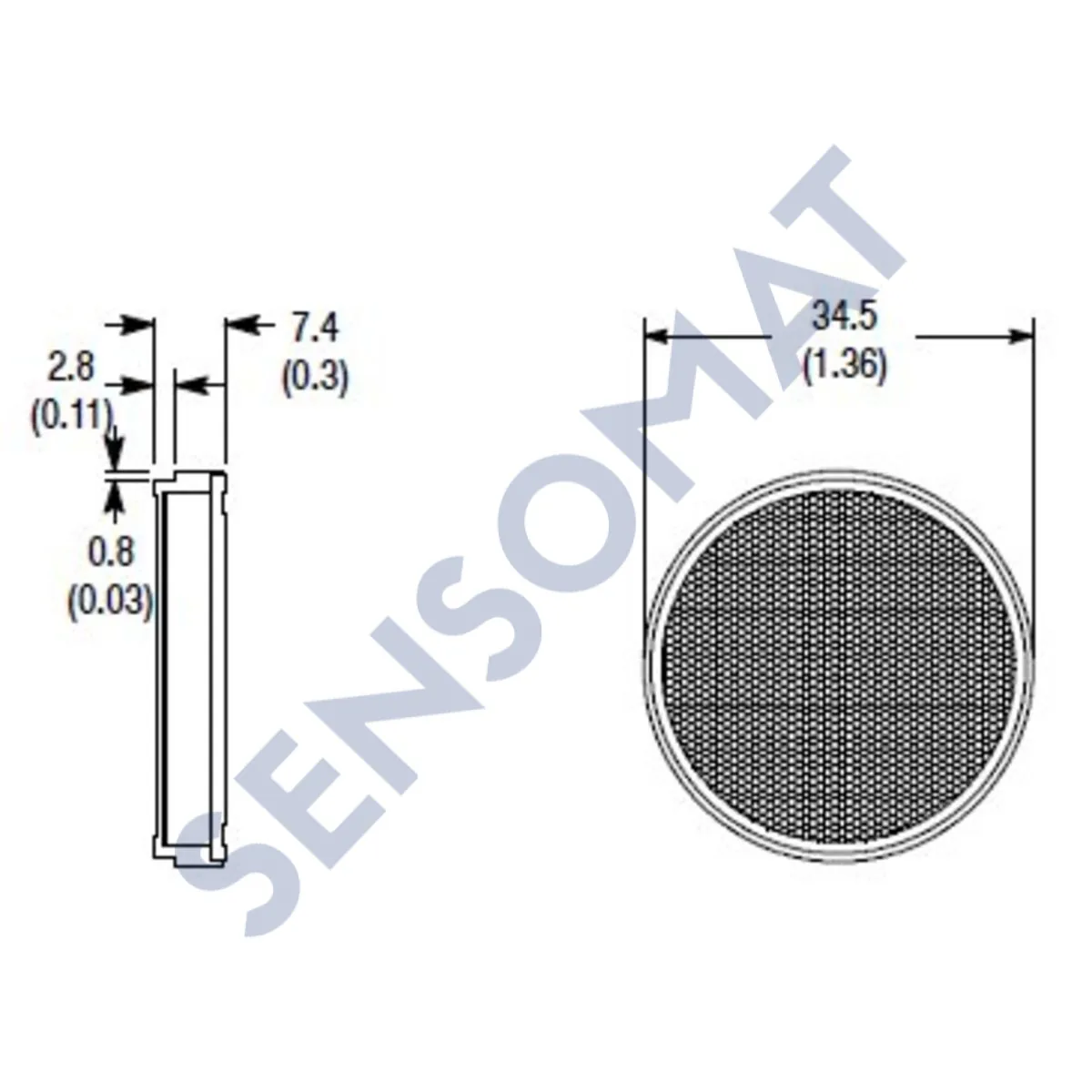 92-114 Allen-Bradley Reflectors for Photo Sen