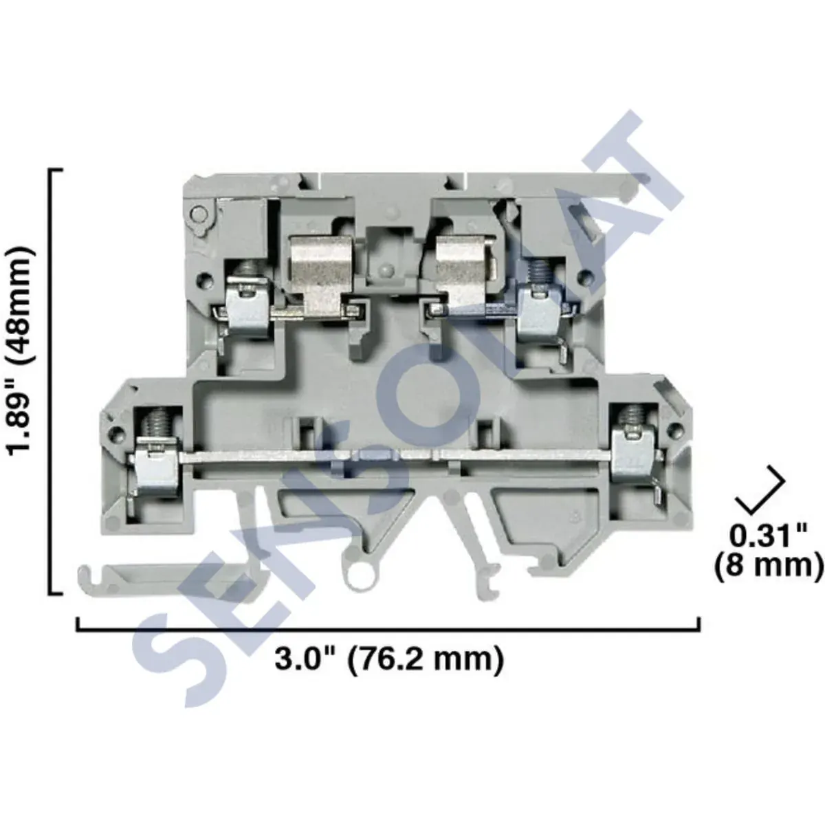 1492-JD3FB120 Allen-Bradley Double Level Fuse