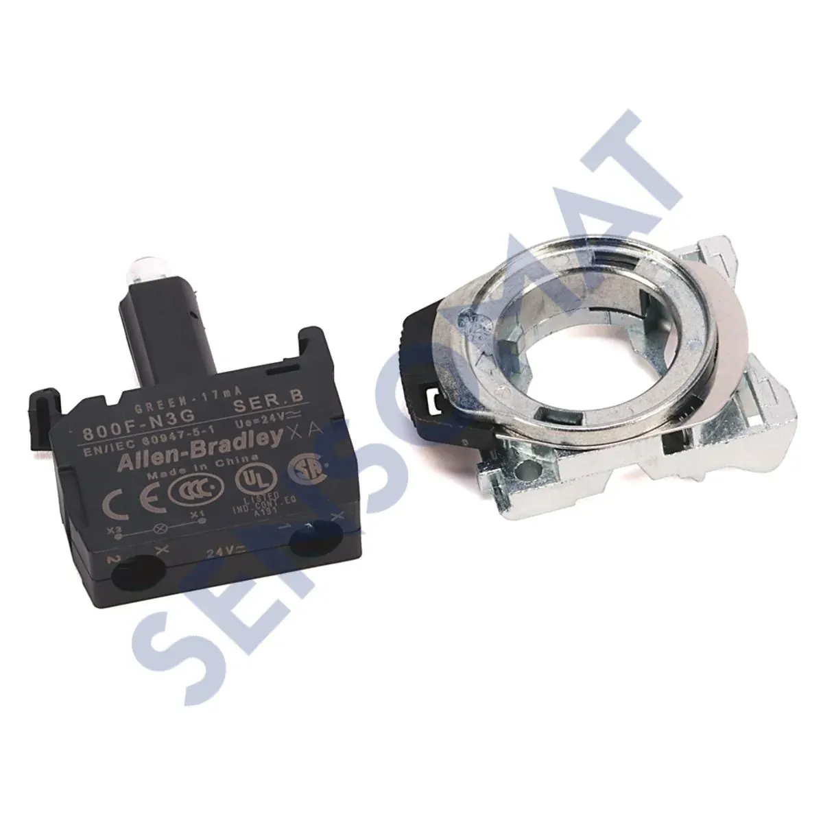 800F-PN3GX11 Allen-Bradley 22mm Back of Panel