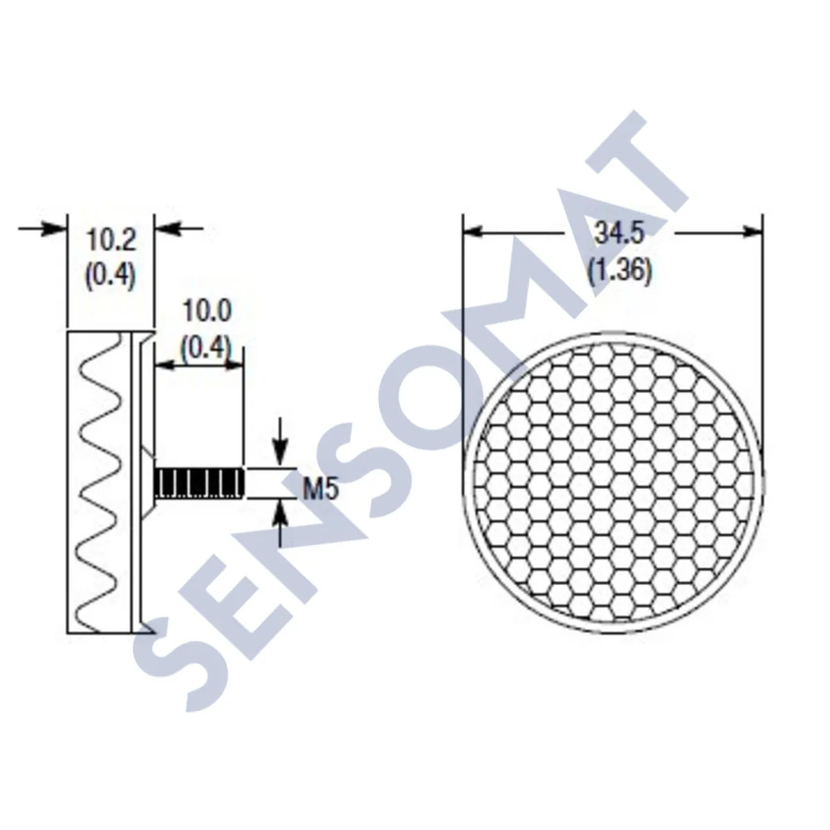 92-105 Allen-Bradley Reflectors for Photo Sen