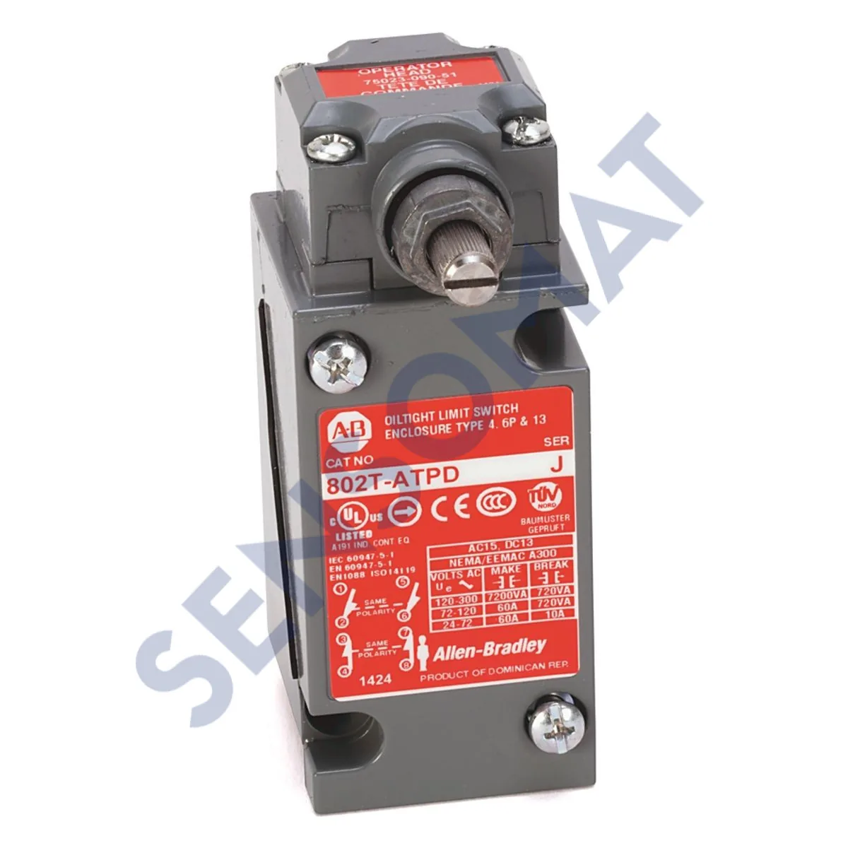 802T-ATPD Allen-Bradley DIRECT ACTION LMT SW