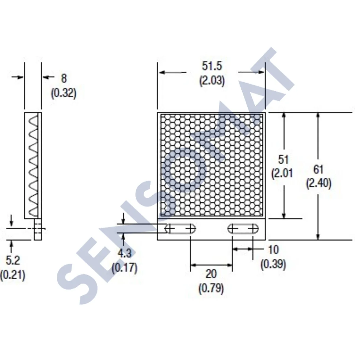92-109 Allen-Bradley Reflectors for Photo Sen