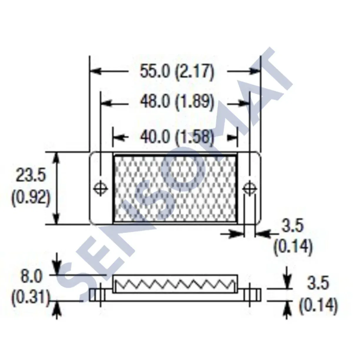 92-112 Allen-Bradley Reflectors for Photo Sen