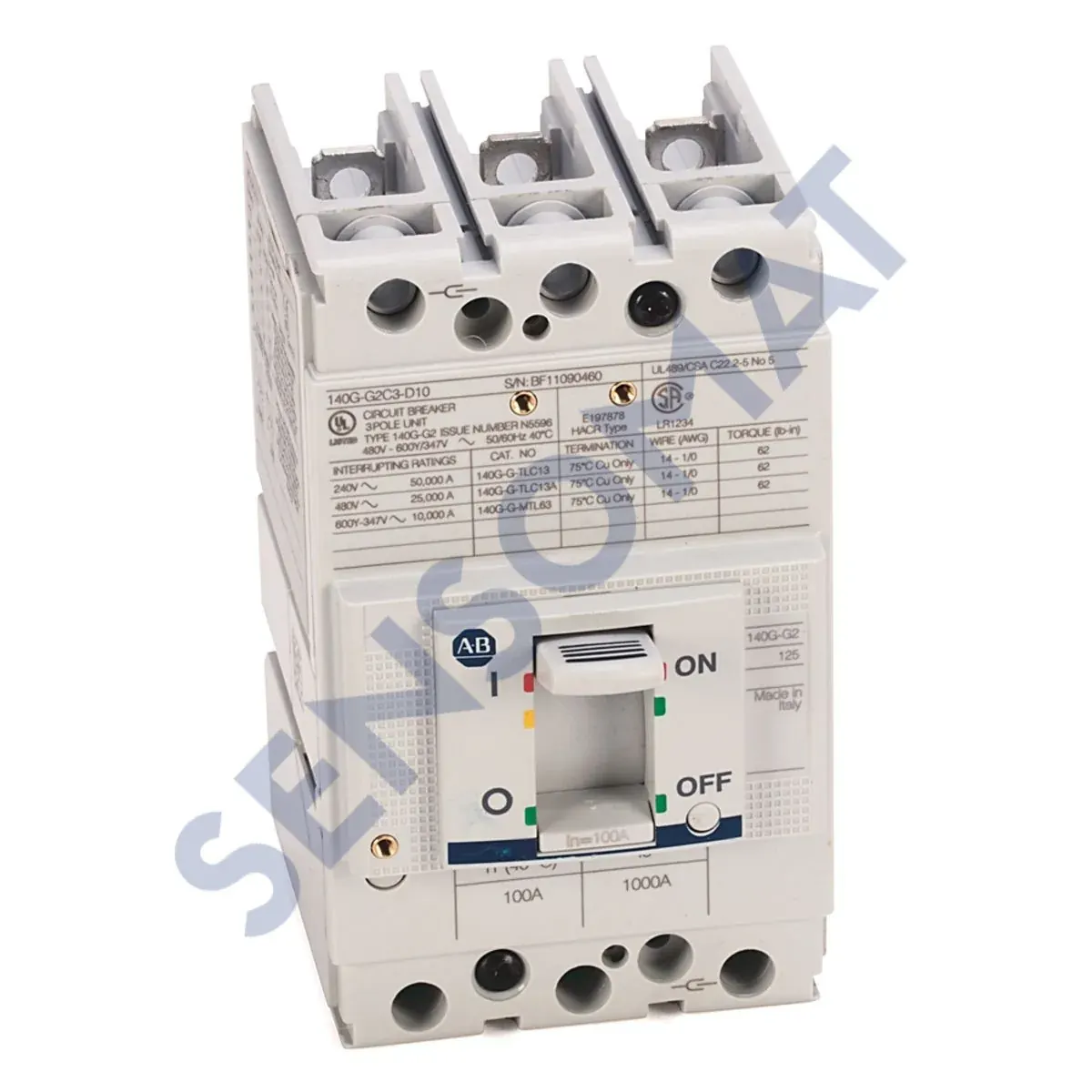 140G-G2C3-D10 Allen-Bradley 140G 125A Frame M