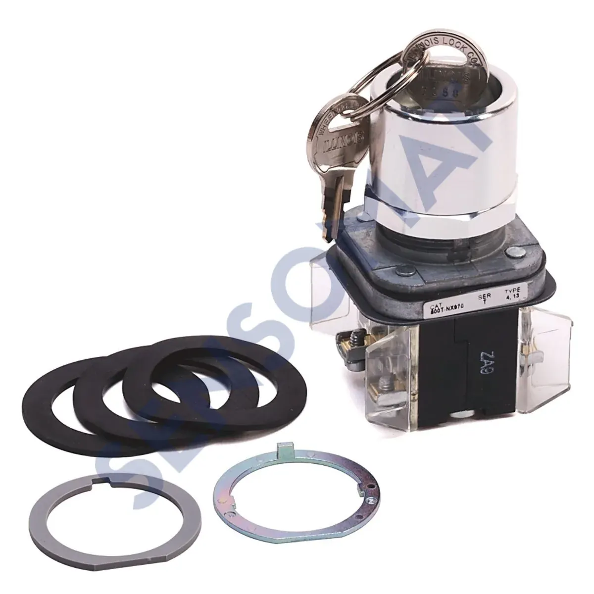 800T-NX970 Allen-Bradley 30mm Cylinder Lock P