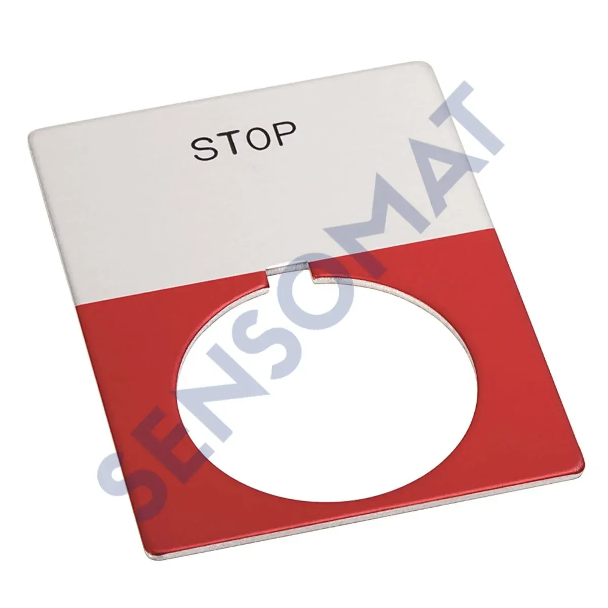 800T-X550J Allen-Bradley 30mm 800T STOP Red J