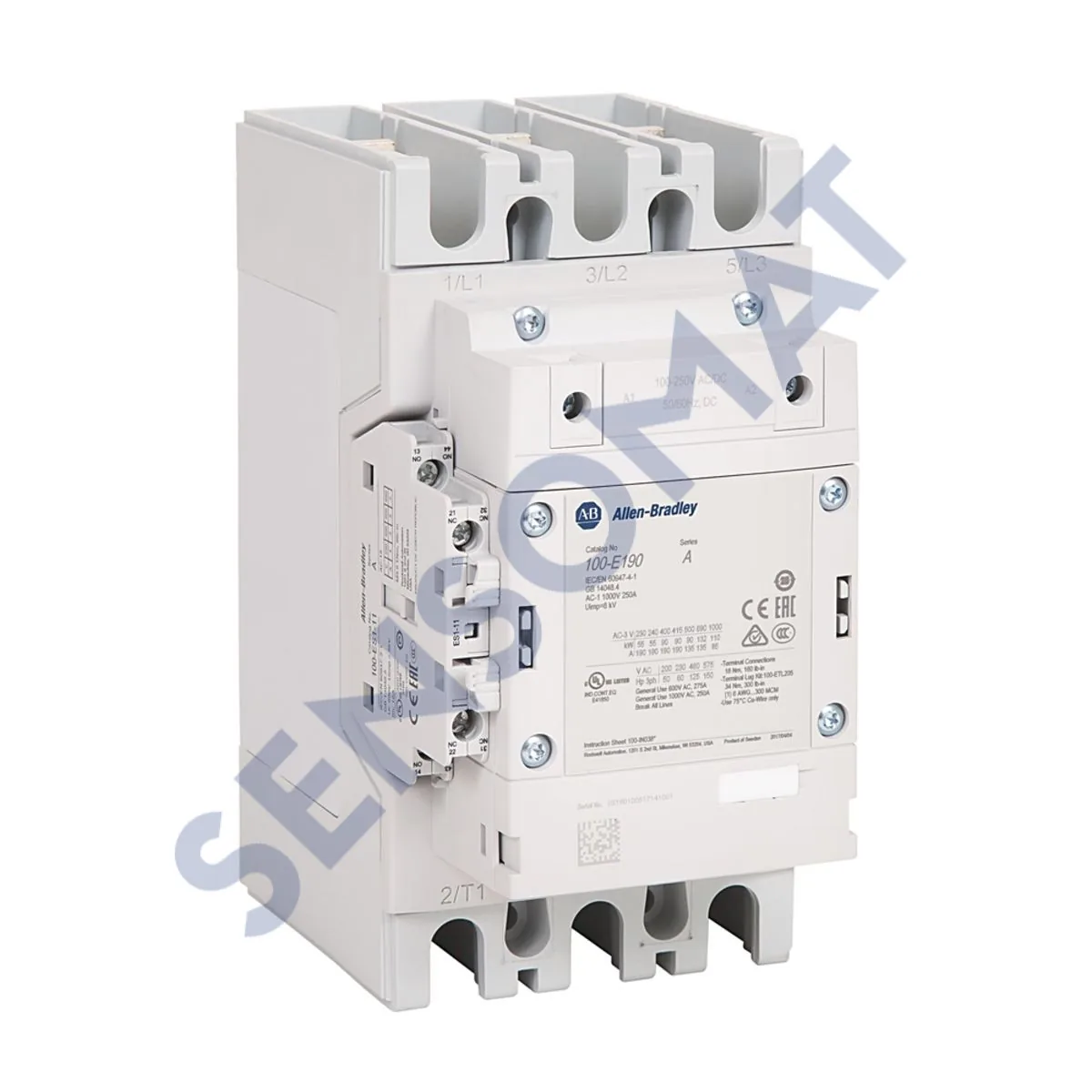 100-E190ED11 Allen-Bradley IEC 190 A Contacto