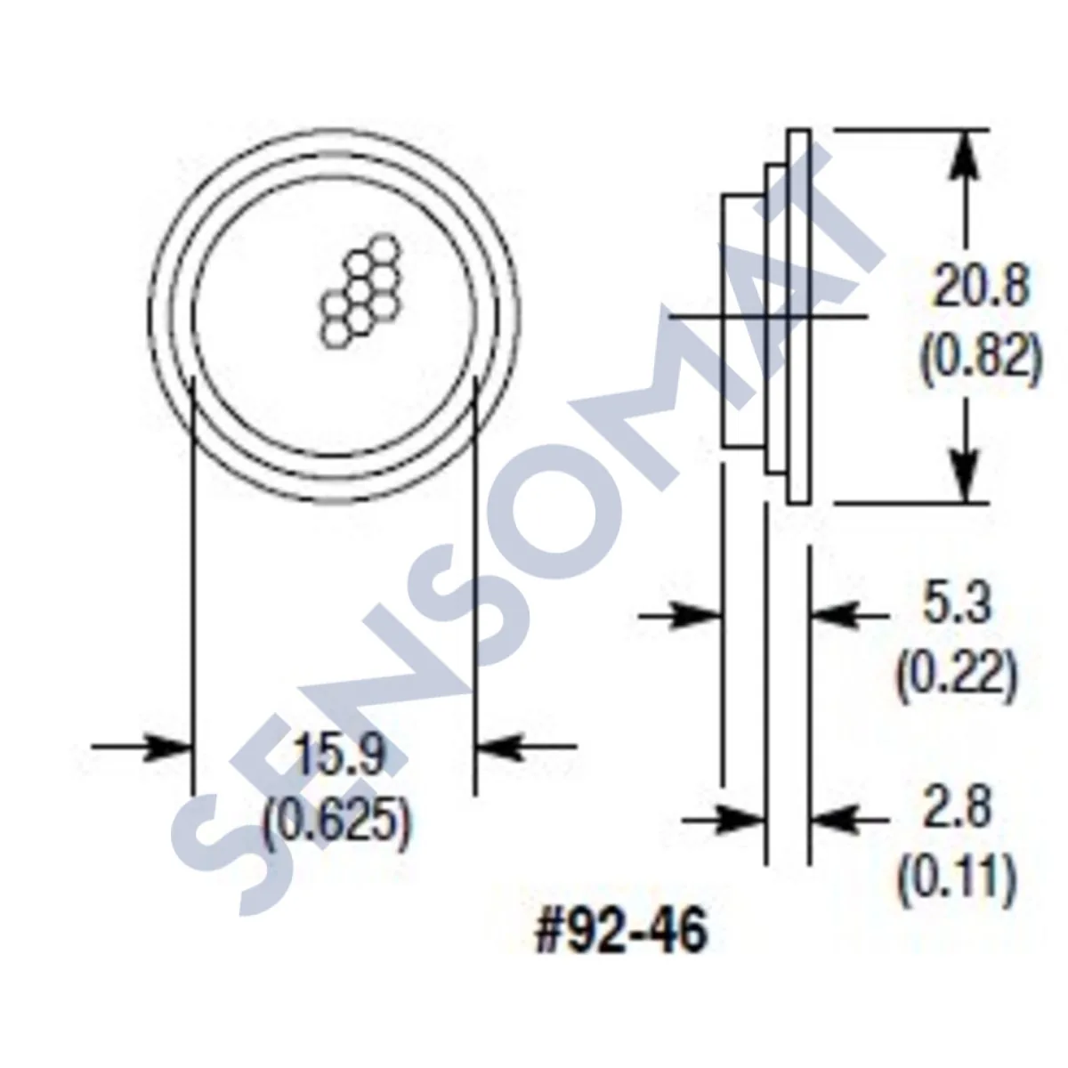 92-46 Allen-Bradley Reflectors for Photo Sens
