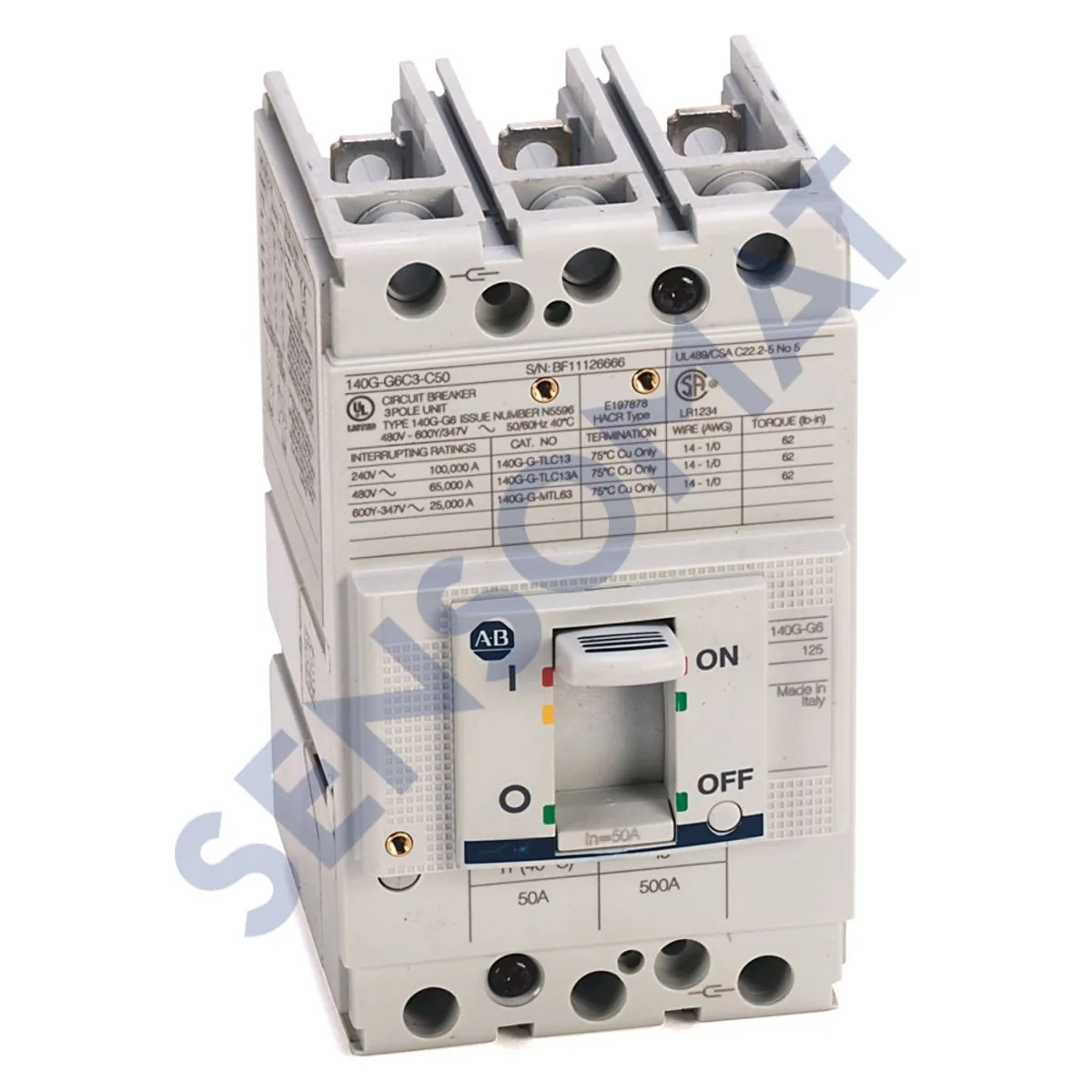 140G-G6C3-C30 Allen-Bradley 140G 125A Frame M