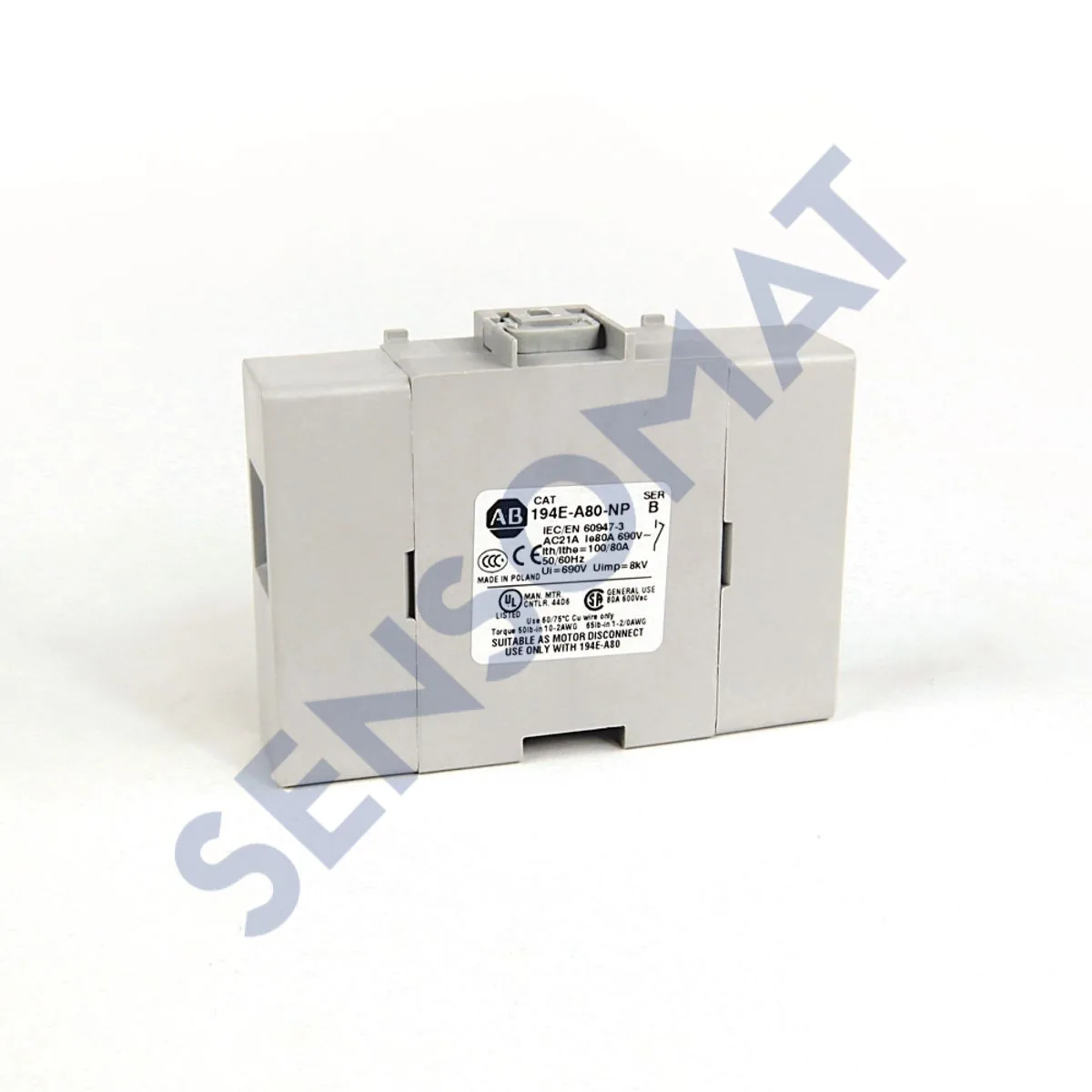 194E-A80-1753 Allen-Bradley 80 A 194E Load sw