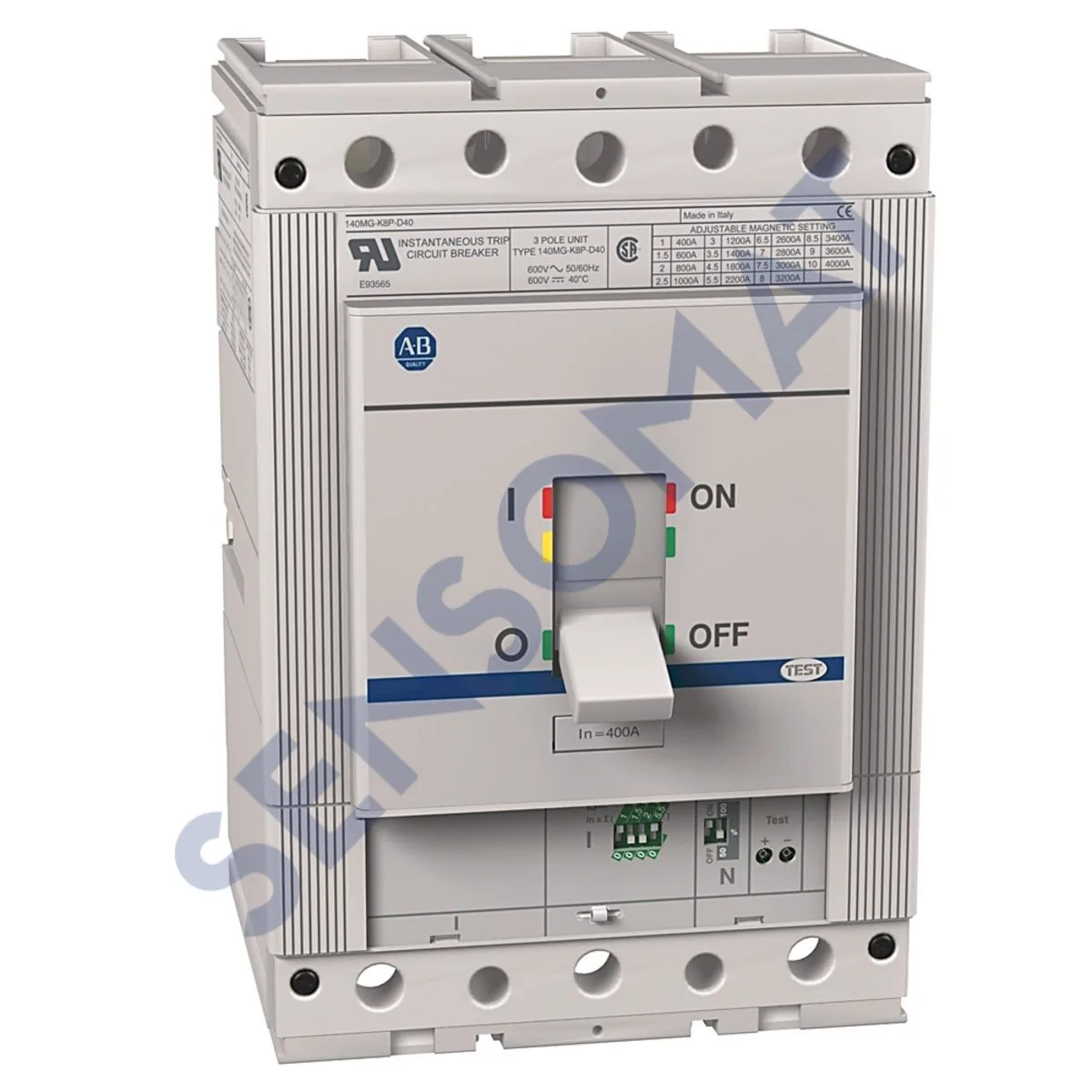 140MG-K8P-D40 Allen-Bradley 140MG 400A K Fram