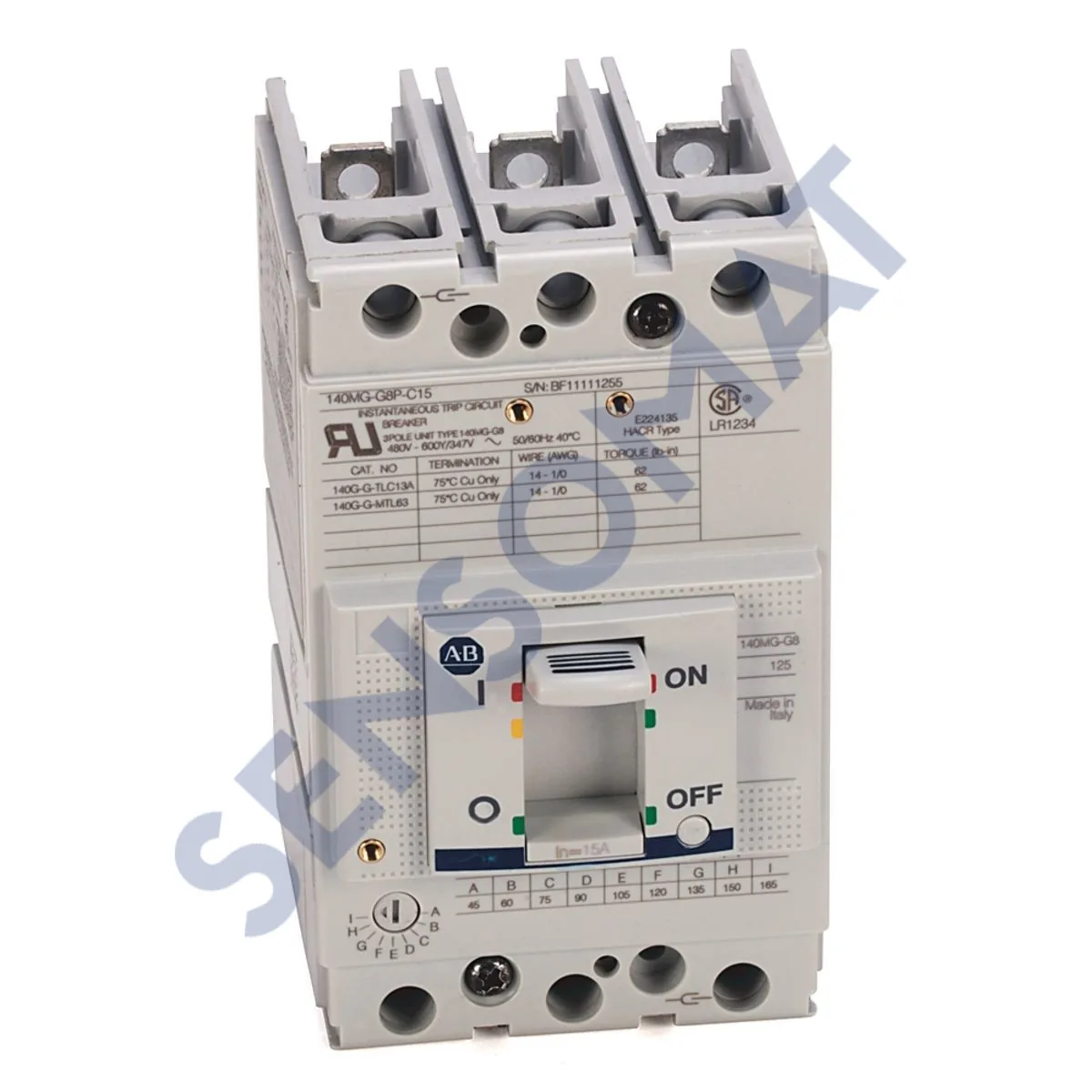 140MG-G8P-C50 Allen-Bradley 140MG 50A G Frame