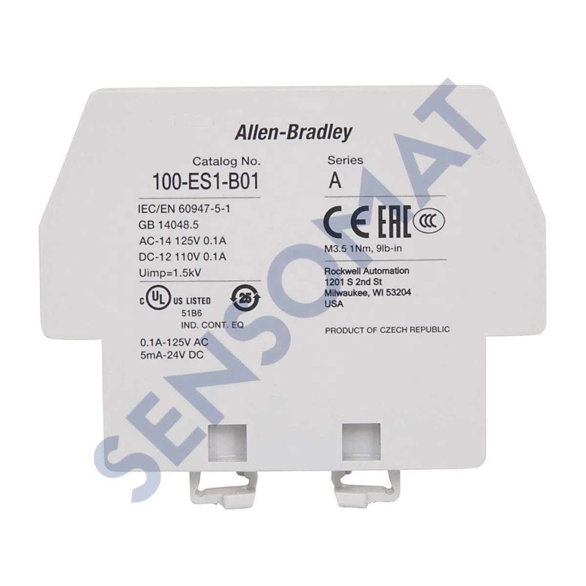 100-ES4-11 Allen-Bradley Auxiliary Contact 1