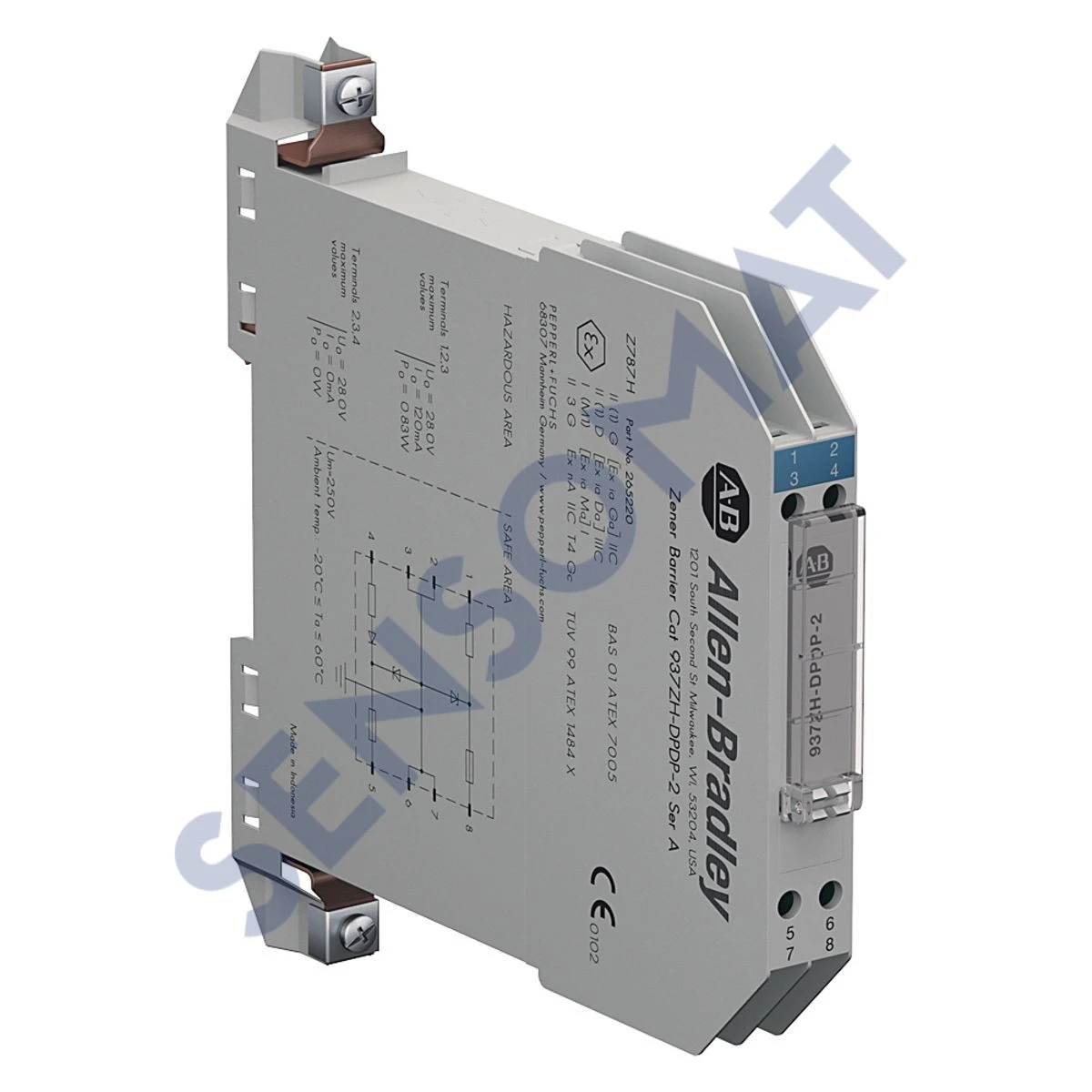 937ZH-DPDP-2 Allen-Bradley Zener Barrier 2-Ch