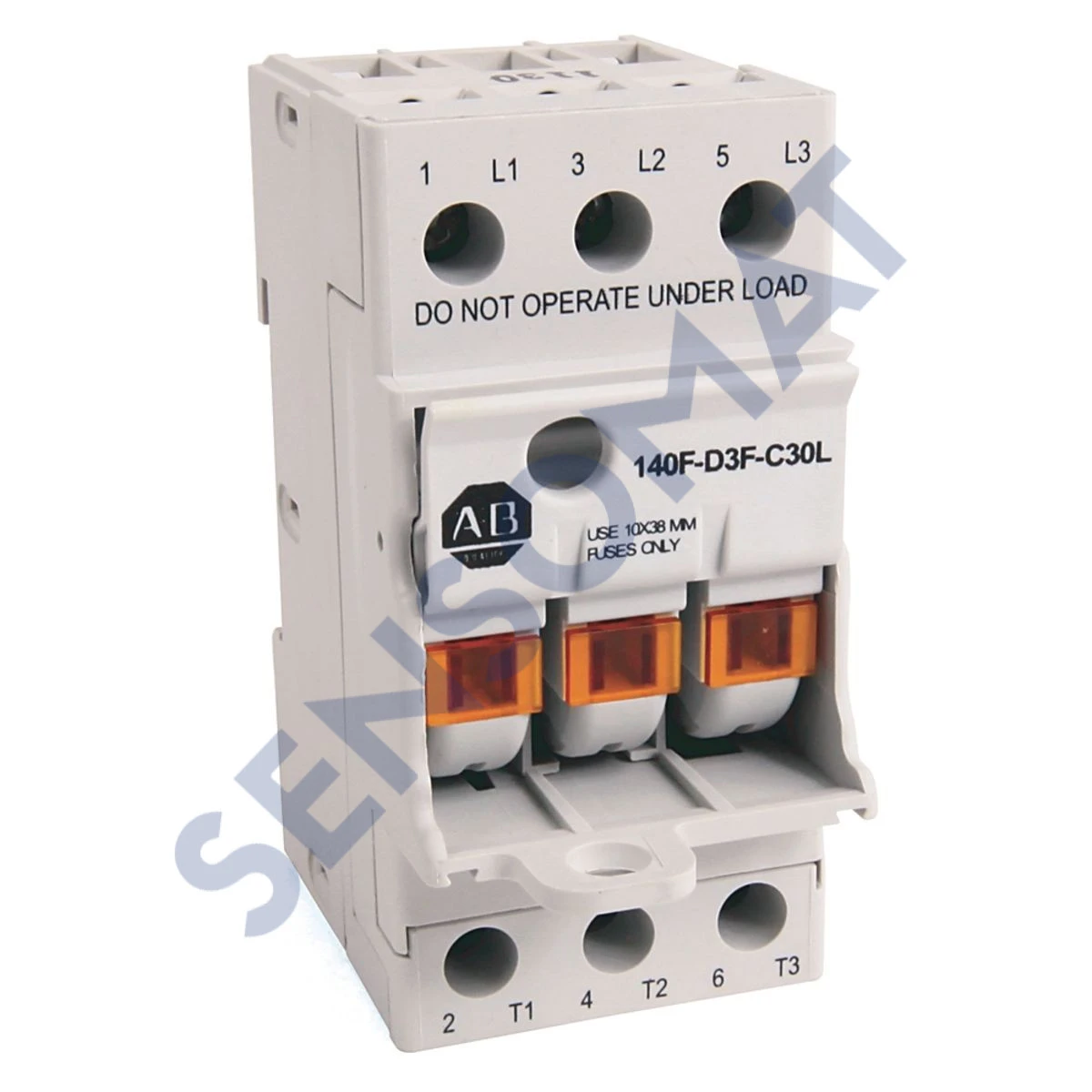 140F-D3F-C30L Allen-Bradley 30 A UL Midget Fu