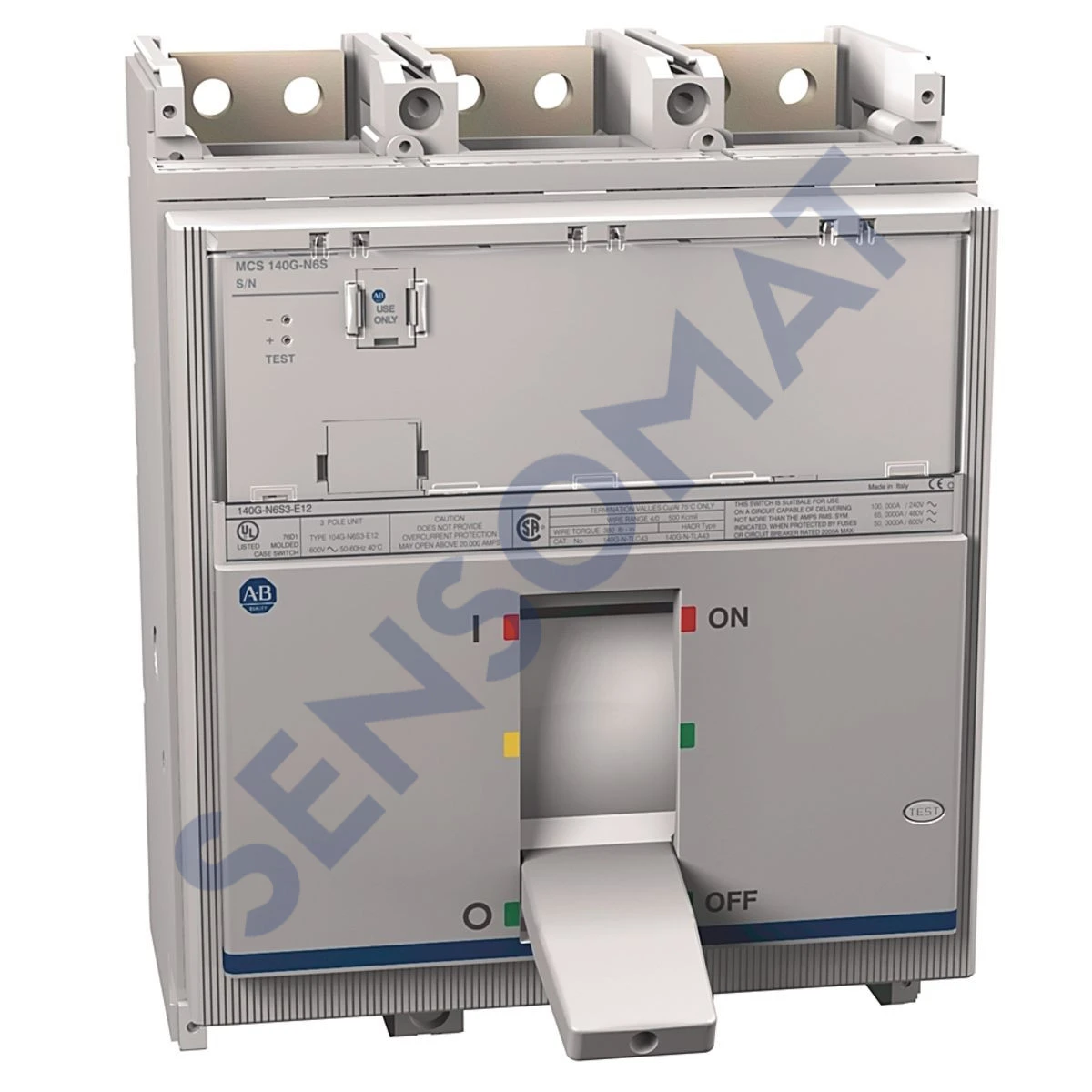 140G-N6S3-E12 Allen-Bradley 140G 1200A Frame